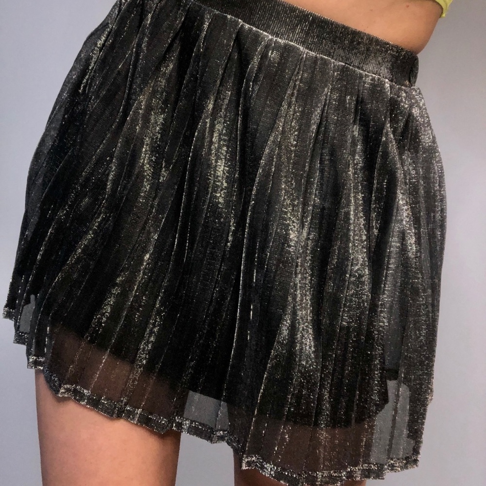 shimmer skirt